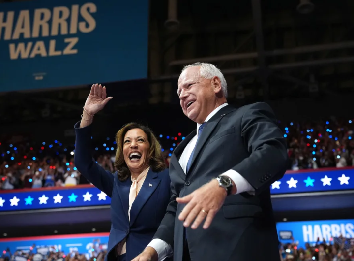 Harris and Walz Target Key Battleground Georgia in Post-DNC Bus Tour