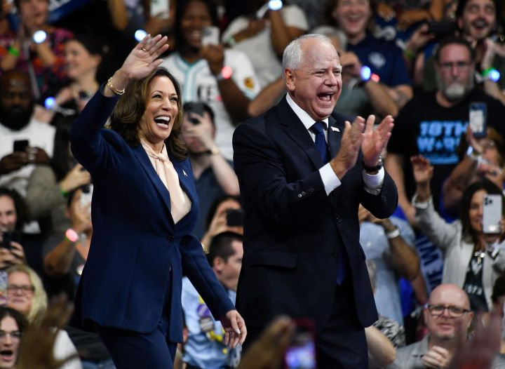 Kamala Harris and Tim Walz Kick Off Pennsylvania Bus Tour Ahead of Democratic National Convention