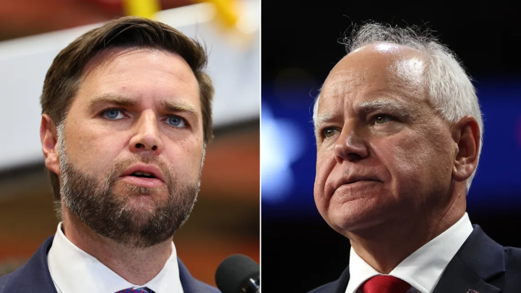 Tim Walz and J.D. Vance Gear Up for Highly Anticipated Vice Presidential Debate