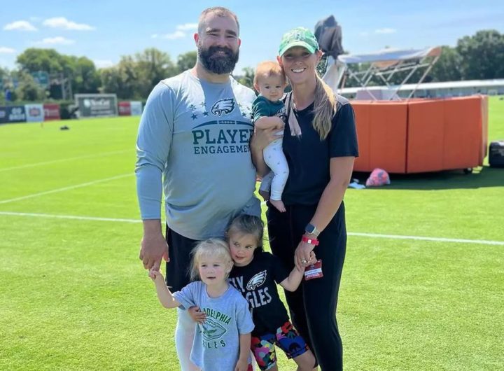 Kylie Kelce and Her Daughters Embrace Jason Kelce’s New Chapter: Family Love and Support Take Center Stage