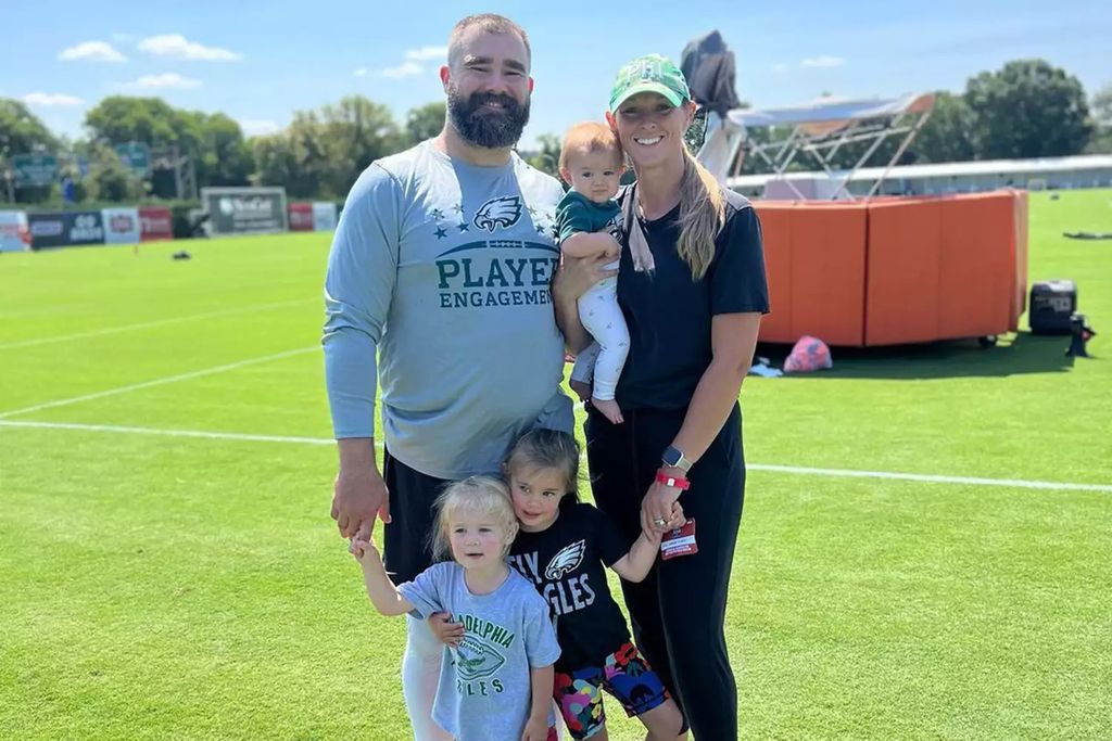 Kylie Kelce and Her Daughters Embrace Jason Kelce’s New Chapter: Family Love and Support Take Center Stage