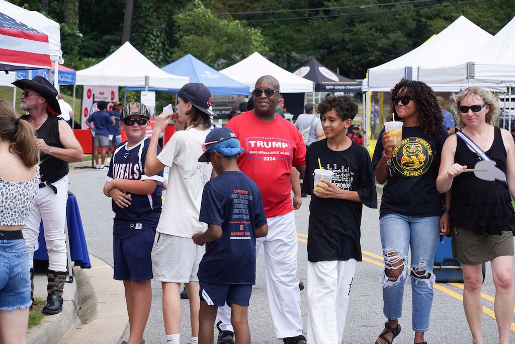 Trump and Harris Battle for Black Voters in Pivotal Georgia Race